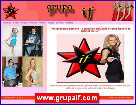 Muzi�ari, bendovi, folk, pop, rok, www.grupaif.com
