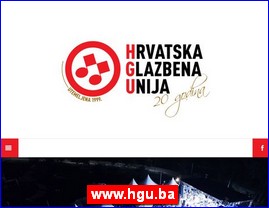 Muzi�ari, bendovi, folk, pop, rok, www.hgu.ba