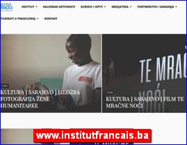�kole stranih jezika, www.institutfrancais.ba