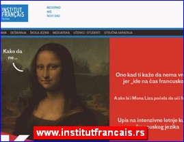 �kole stranih jezika, www.institutfrancais.rs