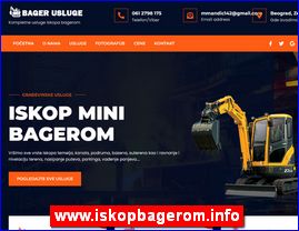 Iskop mini bagerom, iskop temelja, iskop kanala, iskop podruma, iskop bazena, iskop suterena, ravnanje terena, nivelacija terena, nasipanje puteva, nasipanje parkinga, va�enje panjeva, kr�enje i ravnanje placeva, izrada drena�i za vodovod,  kanalizaciju, ru�enje pregradnih zidova, skidanje parketa, skidanje laminata, izbacivanje starog namestaja, Zemun, Beograd, www.iskopbagerom.info