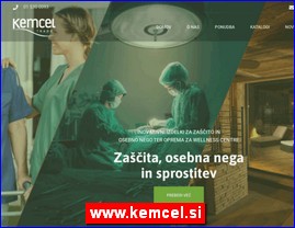 Frizeri, saloni lepote, kozmeti�ki saloni, www.kemcel.si