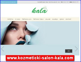 Frizeri, saloni lepote, kozmeti�ki saloni, www.kozmeticki-salon-kala.com