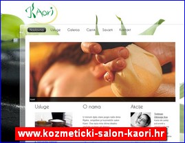 Frizeri, saloni lepote, kozmeti�ki saloni, www.kozmeticki-salon-kaori.hr