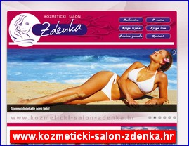 Frizeri, saloni lepote, kozmeti�ki saloni, www.kozmeticki-salon-zdenka.hr