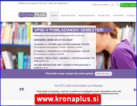 �kole stranih jezika, www.kronaplus.si