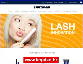 Frizeri, saloni lepote, kozmeti�ki saloni, www.kryolan.hr