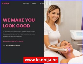 Frizeri, saloni lepote, kozmeti�ki saloni, www.ksenija.hr