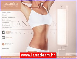 Frizeri, saloni lepote, kozmeti�ki saloni, www.lanaderm.hr