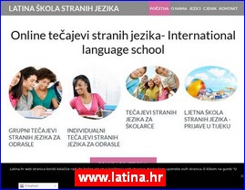�kole stranih jezika, www.latina.hr