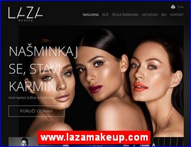 Frizeri, saloni lepote, kozmeti�ki saloni, www.lazamakeup.com