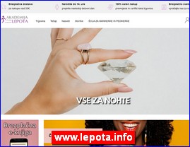 Frizeri, saloni lepote, kozmeti�ki saloni, www.lepota.info