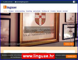 �kole stranih jezika, www.linguae.hr