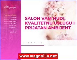 Frizeri, saloni lepote, kozmeti�ki saloni, www.magnolija.net