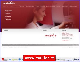 Medicinski aparati, ure�aji, pomagala, medicinski materijal, oprema, www.makler.rs