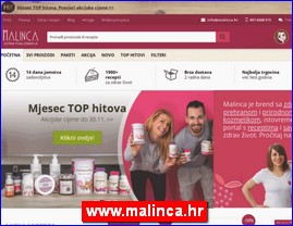 Kozmetika, kozmeti�ki proizvodi, www.malinca.hr