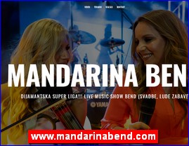 Muzi�ari, bendovi, folk, pop, rok, www.mandarinabend.com