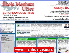 �kole stranih jezika, www.manhuzice.in.rs