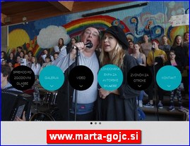 Muzi�ari, bendovi, folk, pop, rok, www.marta-gojc.si