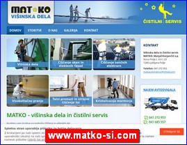 Agencije za �i��enje, spremanje stanova, www.matko-si.com
