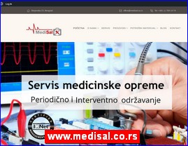 Medicinski aparati, ure�aji, pomagala, medicinski materijal, oprema, www.medisal.co.rs