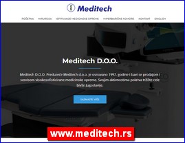 Medicinski aparati, ure�aji, pomagala, medicinski materijal, oprema, www.meditech.rs