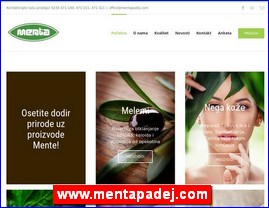 Kozmetika, kozmeti�ki proizvodi, www.mentapadej.com