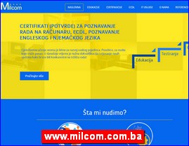 �kole stranih jezika, www.milcom.com.ba