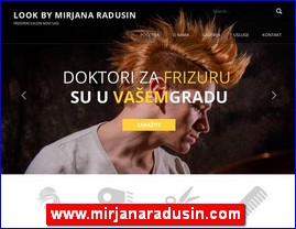 Frizeri, saloni lepote, kozmeti�ki saloni, www.mirjanaradusin.com