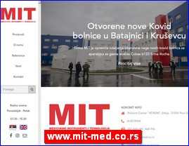 Medicinski aparati, ure�aji, pomagala, medicinski materijal, oprema, www.mit-med.co.rs