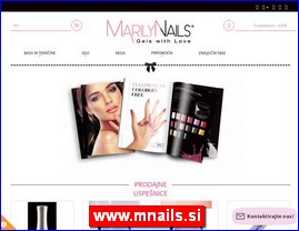Kozmetika, kozmeti�ki proizvodi, www.mnails.si
