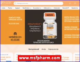 Frizeri, saloni lepote, kozmeti�ki saloni, www.msfpharm.com