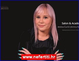 Frizeri, saloni lepote, kozmeti�ki saloni, www.nefertiti.hr