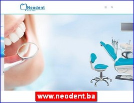 Medicinski aparati, ure�aji, pomagala, medicinski materijal, oprema, www.neodent.ba