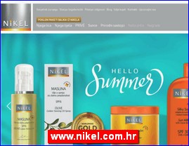 Kozmetika, kozmeti�ki proizvodi, www.nikel.com.hr