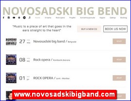 Muzi�ari, bendovi, folk, pop, rok, www.novosadskibigband.com