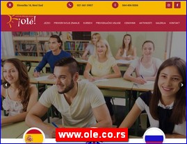 �kole stranih jezika, www.ole.co.rs