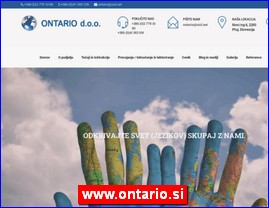 �kole stranih jezika, www.ontario.si