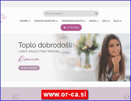 Kozmetika, kozmeti�ki proizvodi, www.or-ca.si