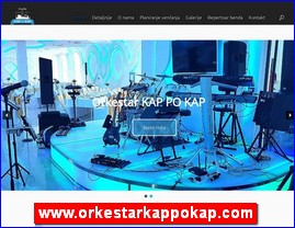 Muzi�ari, bendovi, folk, pop, rok, www.orkestarkappokap.com