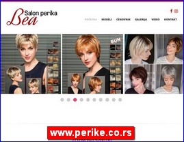 Frizeri, saloni lepote, kozmeti�ki saloni, www.perike.co.rs