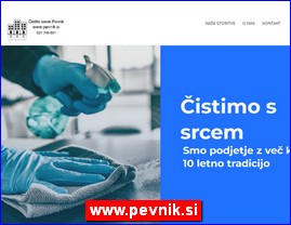 Agencije za �i��enje, spremanje stanova, www.pevnik.si