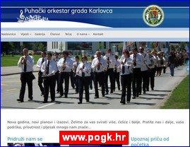 Muzi�ari, bendovi, folk, pop, rok, www.pogk.hr