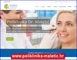 Frizeri, saloni lepote, kozmeti�ki saloni, www.poliklinika-maletic.hr