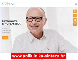 Frizeri, saloni lepote, kozmeti�ki saloni, www.poliklinika-sinteza.hr