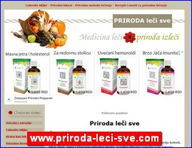 Zdrava hrana, �ajevi, lekovito bilje, www.priroda-leci-sve.com