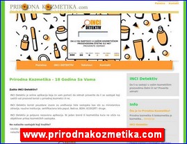 Kozmetika, kozmeti�ki proizvodi, www.prirodnakozmetika.com