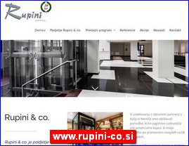 Medicinski aparati, ure�aji, pomagala, medicinski materijal, oprema, www.rupini-co.si