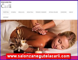 Frizeri, saloni lepote, kozmeti�ki saloni, www.salonzanegutelacarli.com