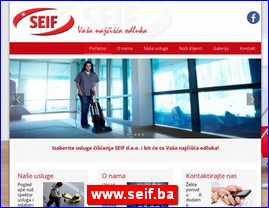Agencije za �i��enje, spremanje stanova, www.seif.ba